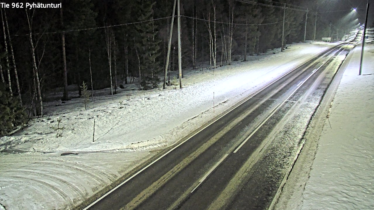 Kelikamerat Kuva Tie 962 Pelkosenniemi Pyhätunturi, Pelkosenniemi, Lappi