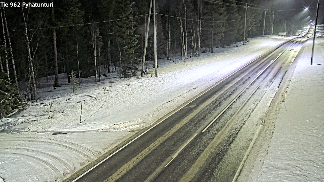 Kelikamerat Kuva Tie 962 Pelkosenniemi Pyhätunturi, Pelkosenniemi, Lappi