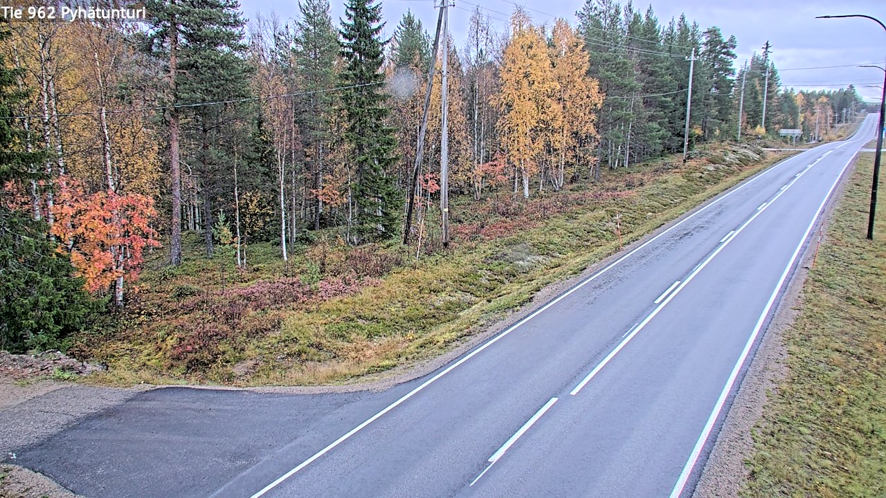 Kelikamerat Kuva Tie 962 Pelkosenniemi Pyhätunturi, Pelkosenniemi, Lappi