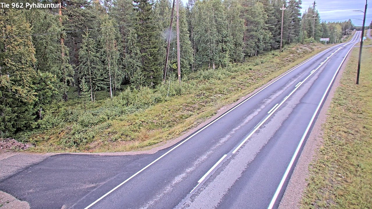 Kelikamerat Kuva Tie 962 Pelkosenniemi Pyhätunturi, Pelkosenniemi, Lappi