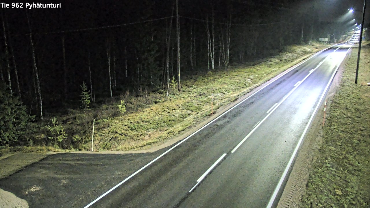 Kelikamerat Kuva Tie 962 Pelkosenniemi Pyhätunturi, Pelkosenniemi, Lappi