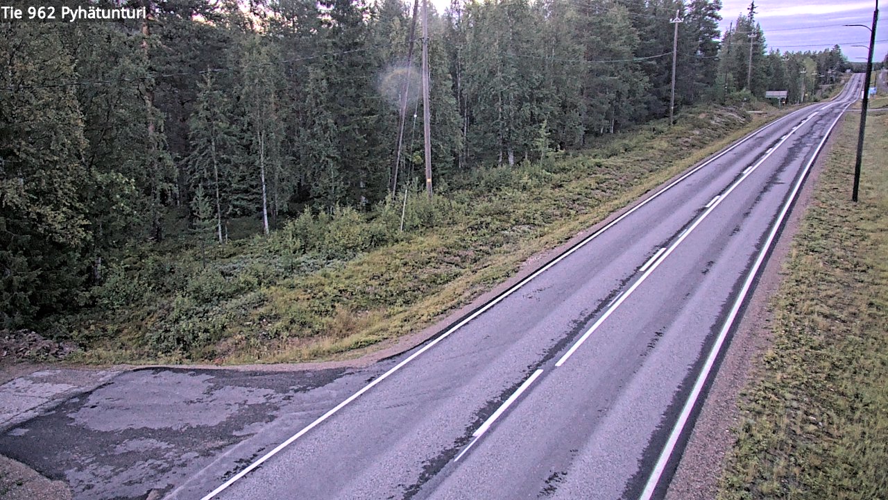 Kelikamerat Kuva Tie 962 Pelkosenniemi Pyhätunturi, Pelkosenniemi, Lappi