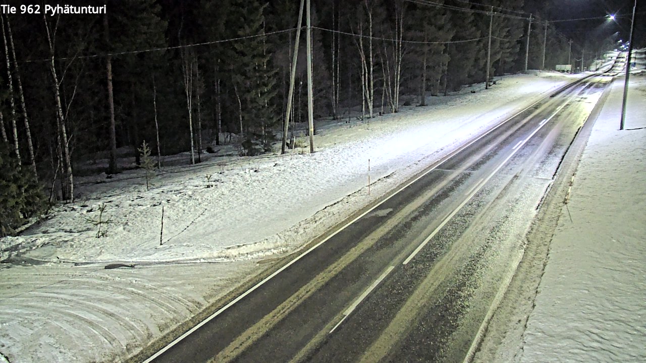 Kelikamerat Kuva Tie 962 Pelkosenniemi Pyhätunturi, Pelkosenniemi, Lappi