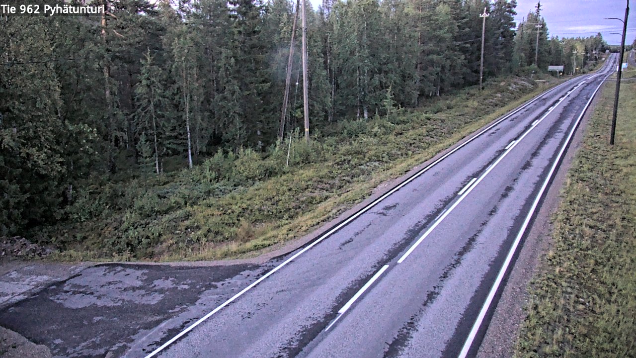 Kelikamerat Kuva Tie 962 Pelkosenniemi Pyhätunturi, Pelkosenniemi, Lappi