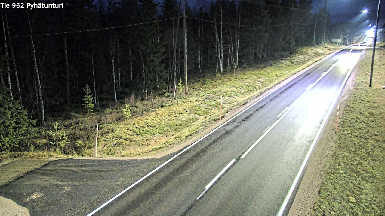 Kelikamerat Kuva Tie 962 Pelkosenniemi Pyhätunturi, Pelkosenniemi, Lappi