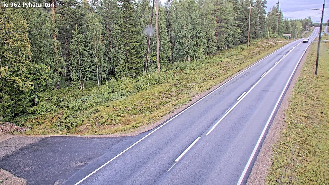 Kelikamerat Kuva Tie 962 Pelkosenniemi Pyhätunturi, Pelkosenniemi, Lappi