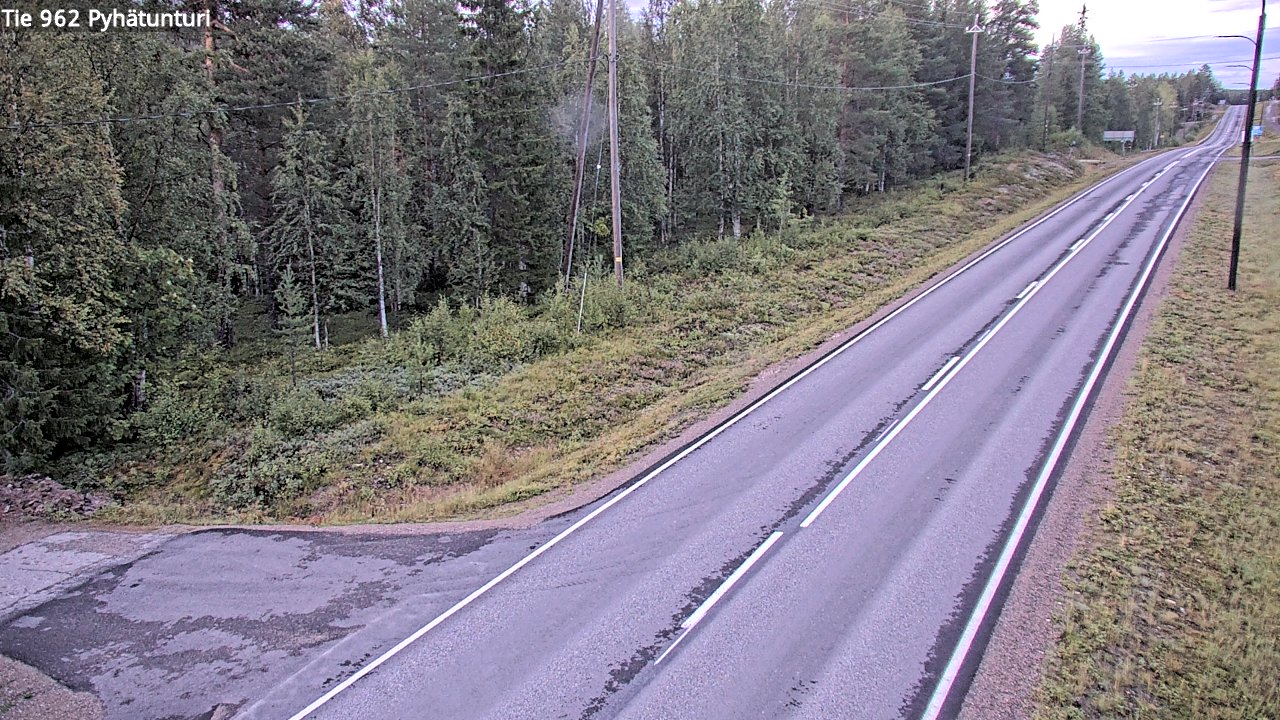 Kelikamerat Kuva Tie 962 Pelkosenniemi Pyhätunturi, Pelkosenniemi, Lappi