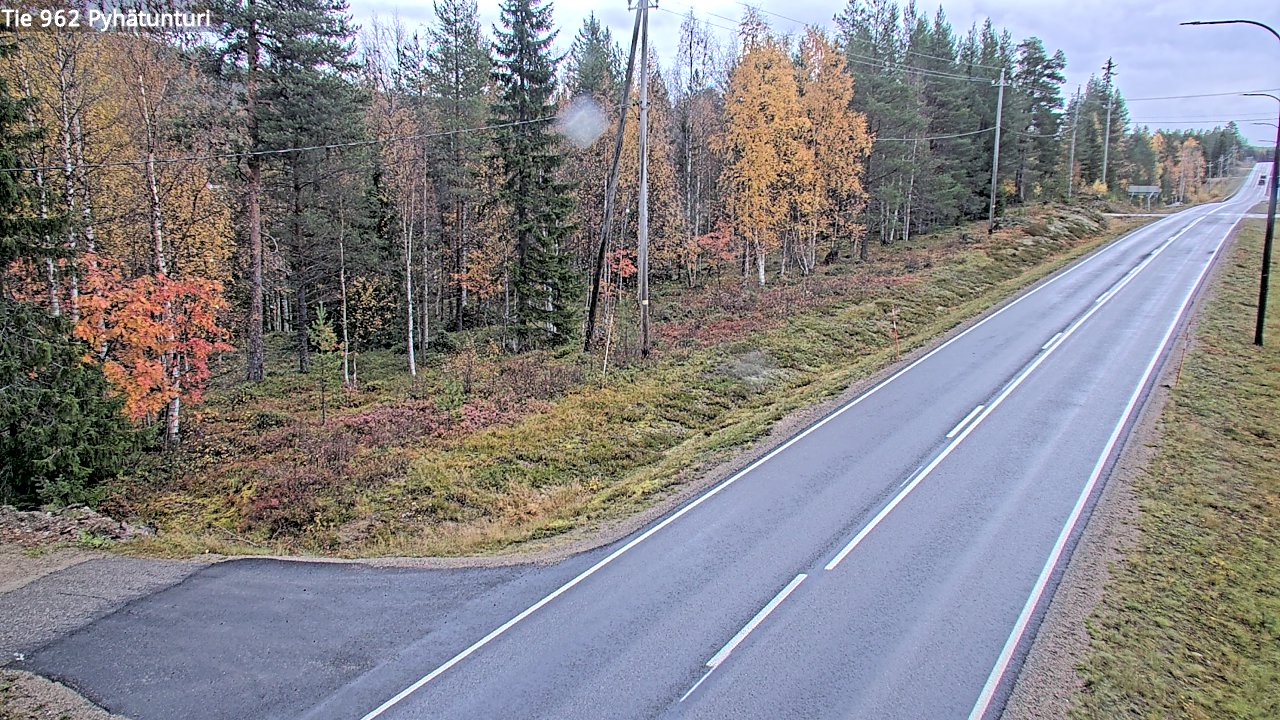 Kelikamerat Kuva Tie 962 Pelkosenniemi Pyhätunturi, Pelkosenniemi, Lappi