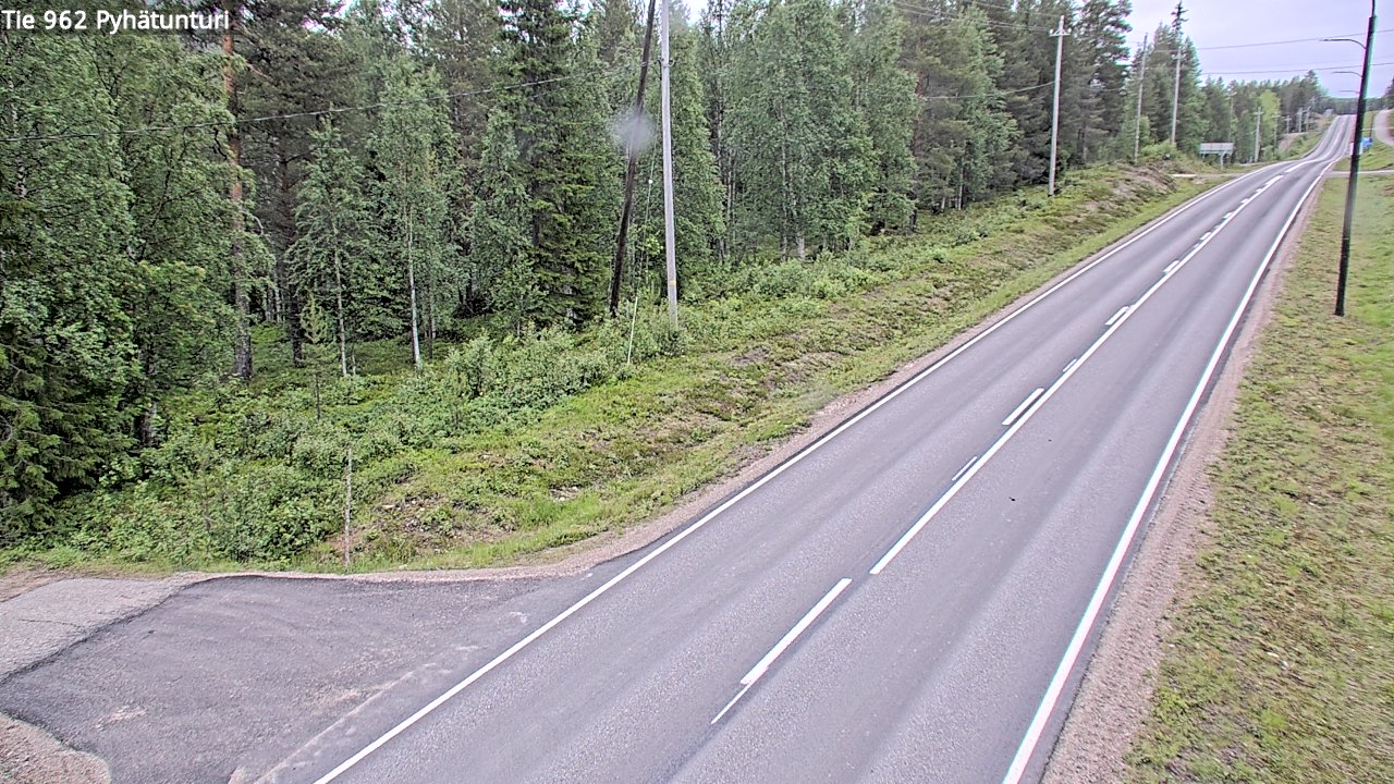 Kelikamerat Kuva Tie 962 Pelkosenniemi Pyhätunturi, Pelkosenniemi, Lappi