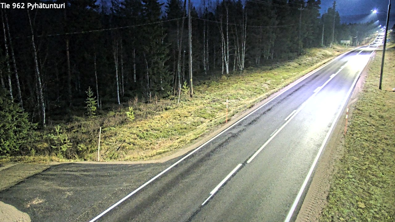 Kelikamerat Kuva Tie 962 Pelkosenniemi Pyhätunturi, Pelkosenniemi, Lappi