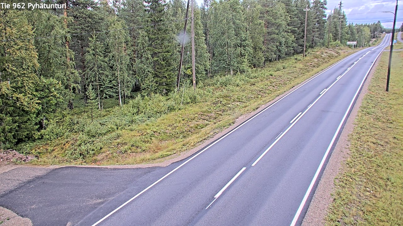Kelikamerat Kuva Tie 962 Pelkosenniemi Pyhätunturi, Pelkosenniemi, Lappi