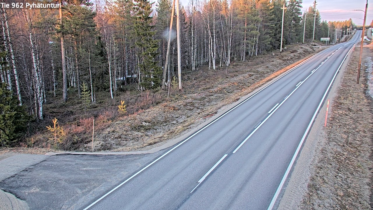 Kelikamerat Kuva Tie 962 Pelkosenniemi Pyhätunturi, Pelkosenniemi, Lappi