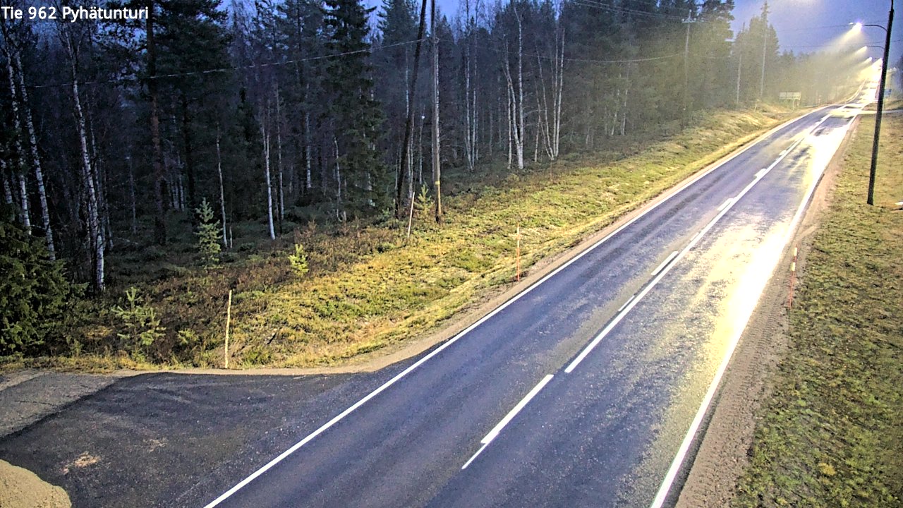 Kelikamerat Kuva Tie 962 Pelkosenniemi Pyhätunturi, Pelkosenniemi, Lappi