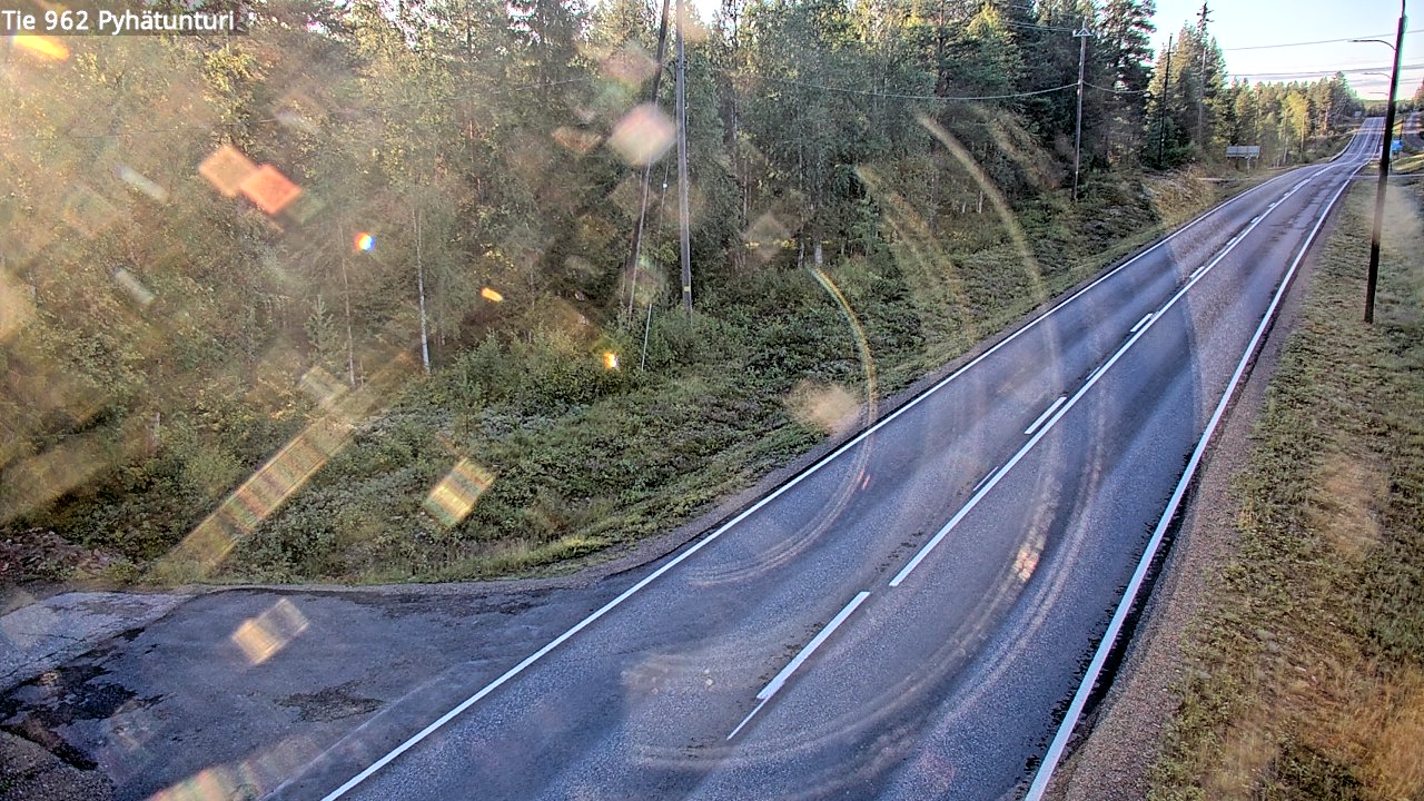 Kelikamerat Kuva Tie 962 Pelkosenniemi Pyhätunturi, Pelkosenniemi, Lappi