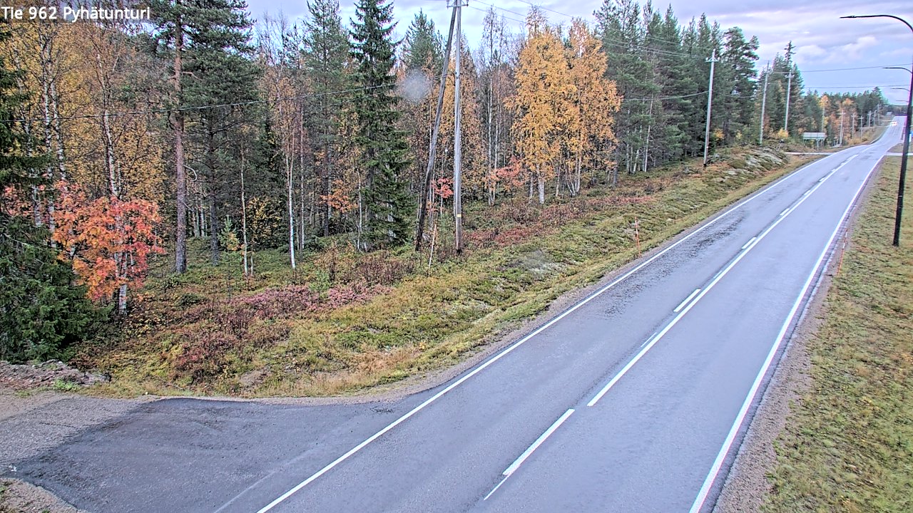 Kelikamerat Kuva Tie 962 Pelkosenniemi Pyhätunturi, Pelkosenniemi, Lappi