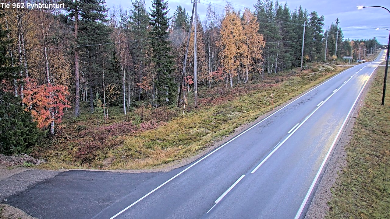 Kelikamerat Kuva Tie 962 Pelkosenniemi Pyhätunturi, Pelkosenniemi, Lappi