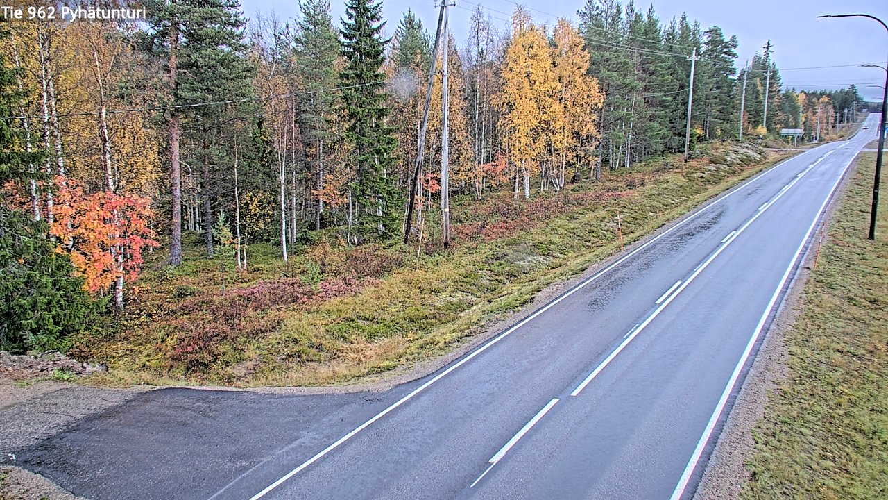 Kelikamerat Kuva Tie 962 Pelkosenniemi Pyhätunturi, Pelkosenniemi, Lappi