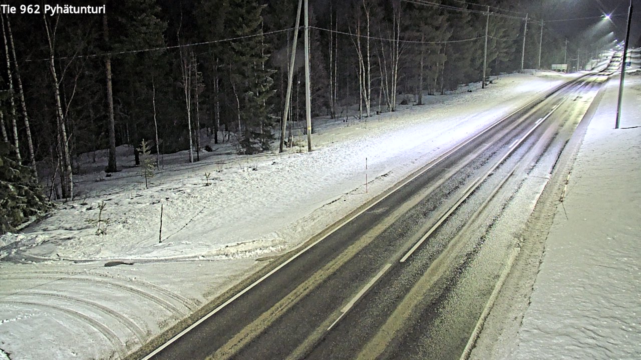 Kelikamerat Kuva Tie 962 Pelkosenniemi Pyhätunturi, Pelkosenniemi, Lappi