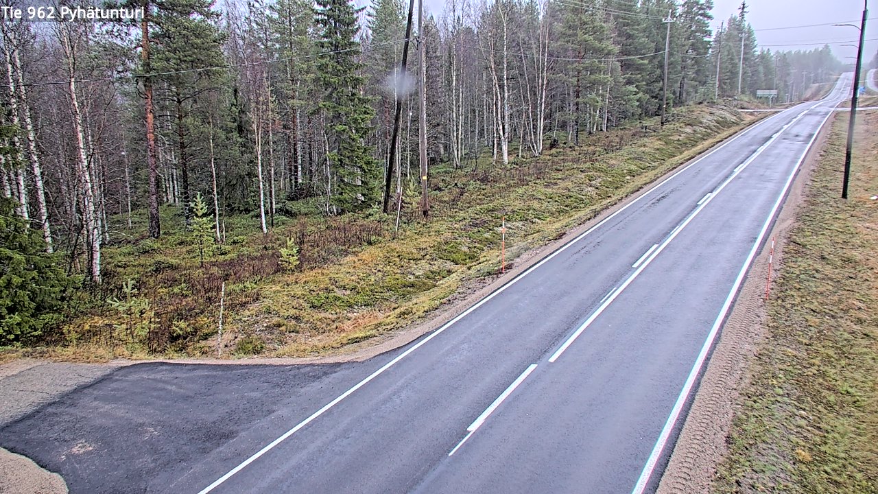 Kelikamerat Kuva Tie 962 Pelkosenniemi Pyhätunturi, Pelkosenniemi, Lappi