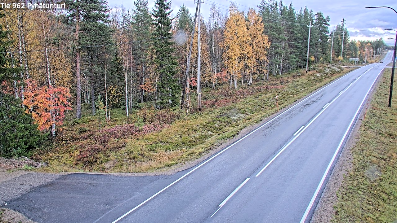 Kelikamerat Kuva Tie 962 Pelkosenniemi Pyhätunturi, Pelkosenniemi, Lappi