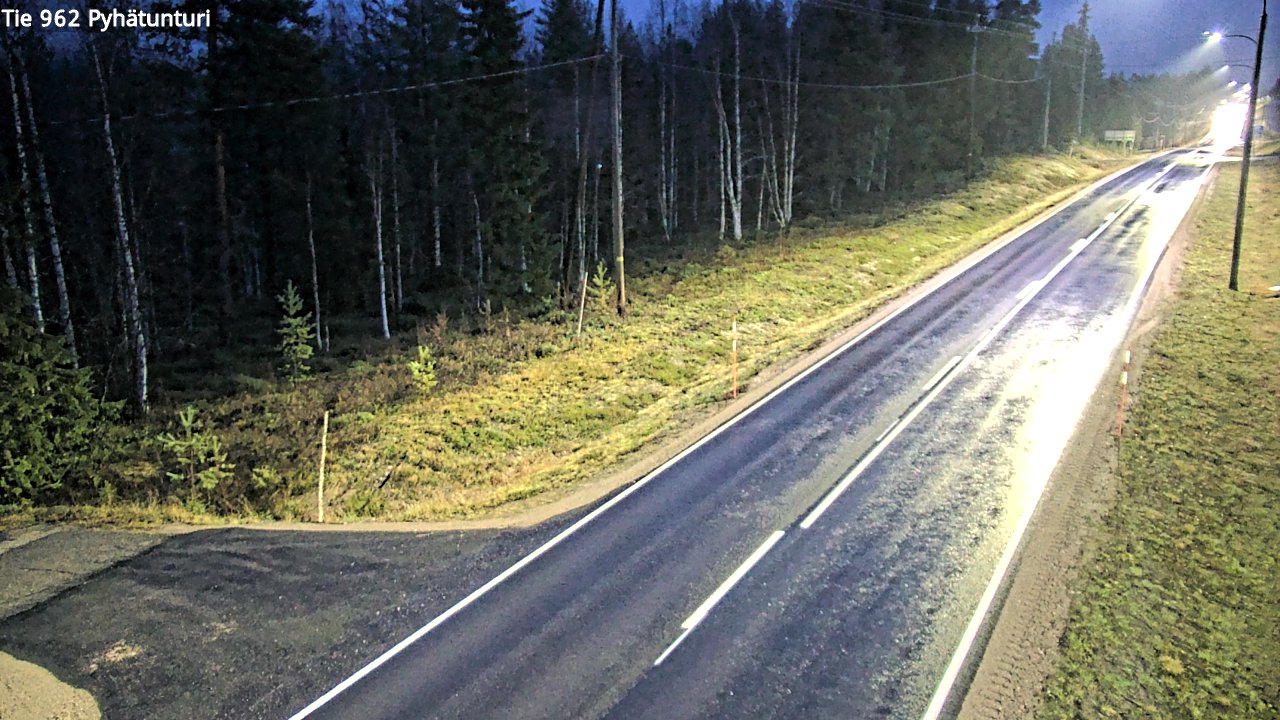 Kelikamerat Kuva Tie 962 Pelkosenniemi Pyhätunturi, Pelkosenniemi, Lappi