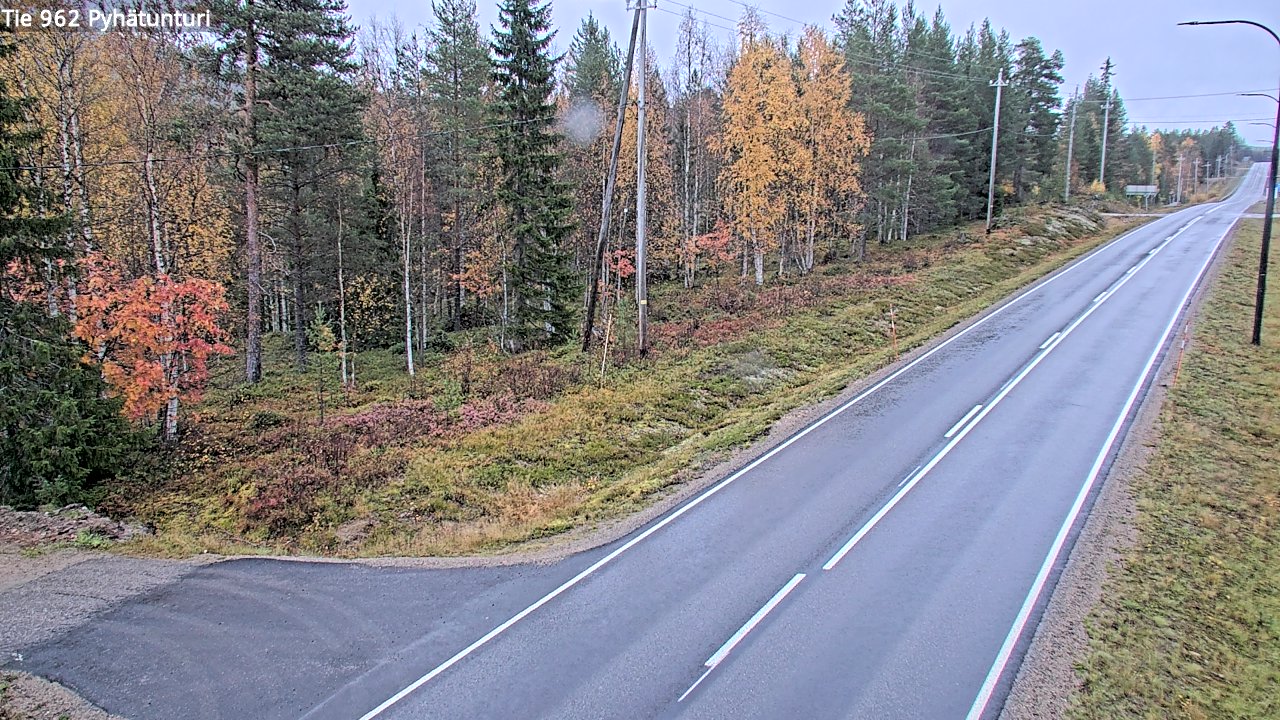 Kelikamerat Kuva Tie 962 Pelkosenniemi Pyhätunturi, Pelkosenniemi, Lappi