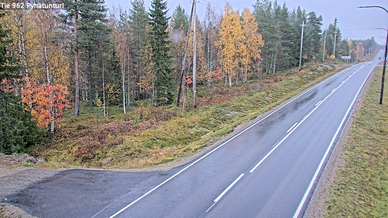 Kelikamerat Kuva Tie 962 Pelkosenniemi Pyhätunturi, Pelkosenniemi, Lappi