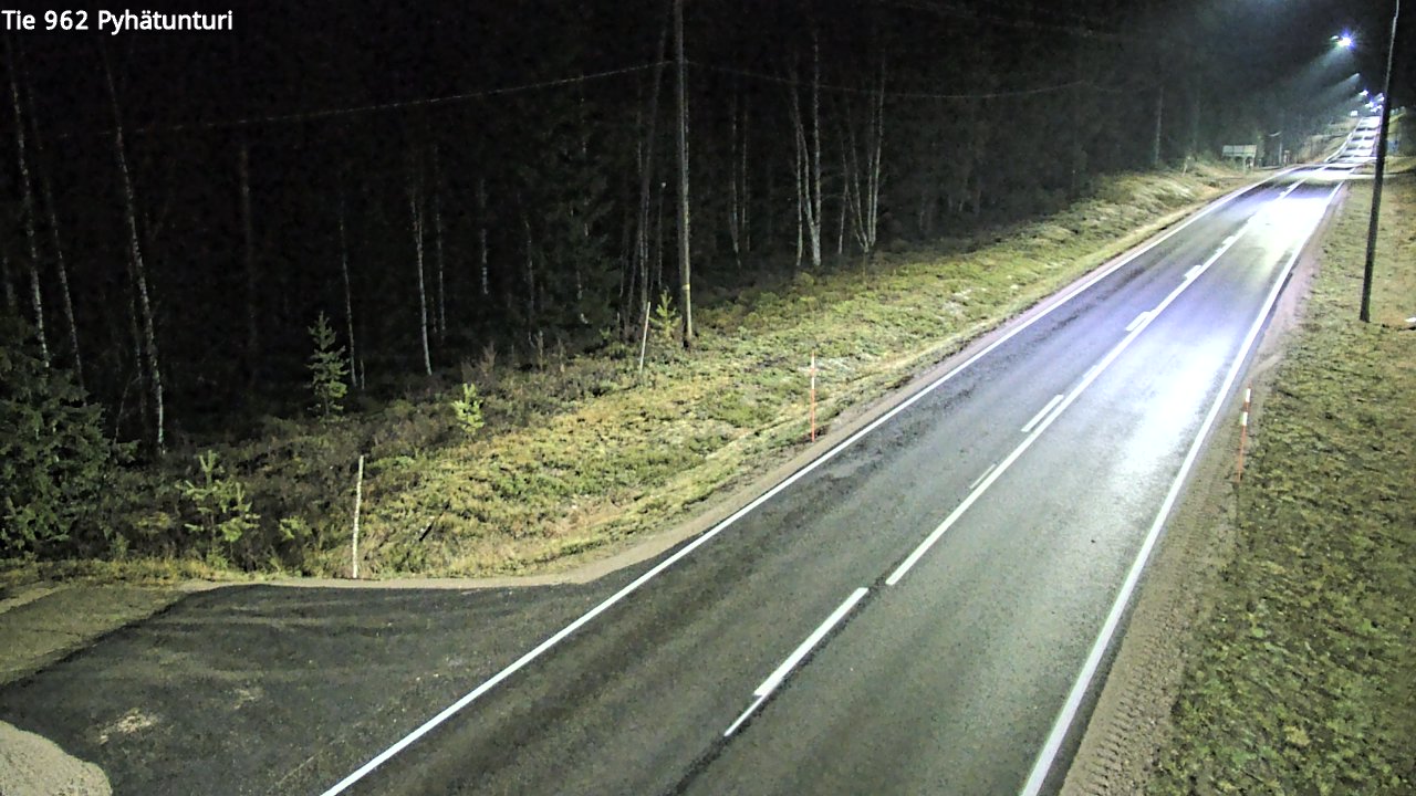 Kelikamerat Kuva Tie 962 Pelkosenniemi Pyhätunturi, Pelkosenniemi, Lappi