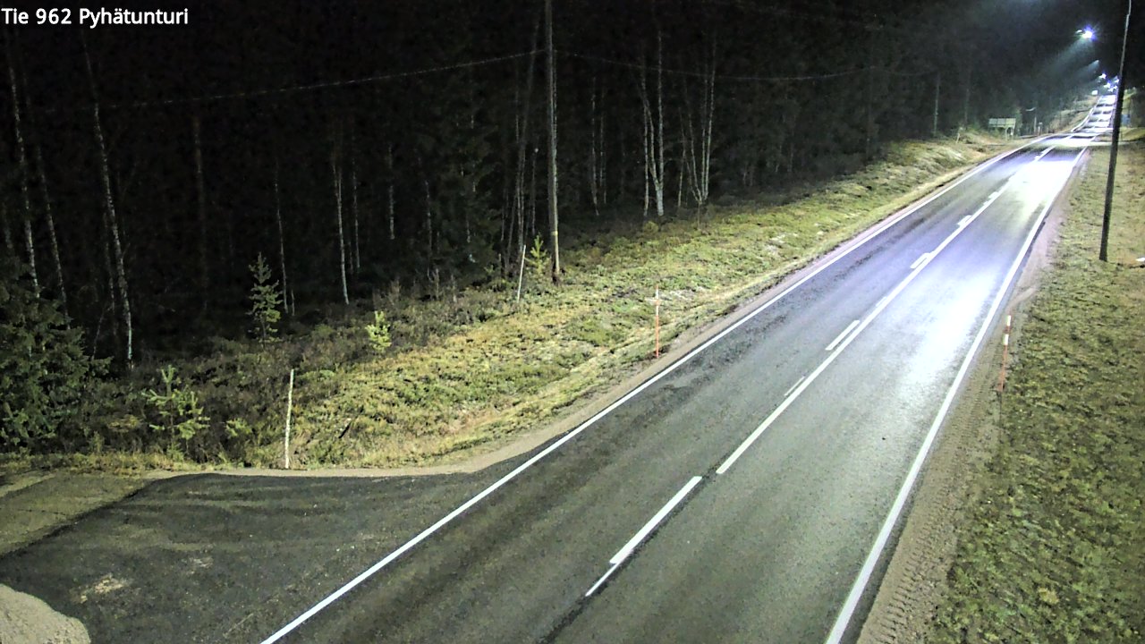 Kelikamerat Kuva Tie 962 Pelkosenniemi Pyhätunturi, Pelkosenniemi, Lappi