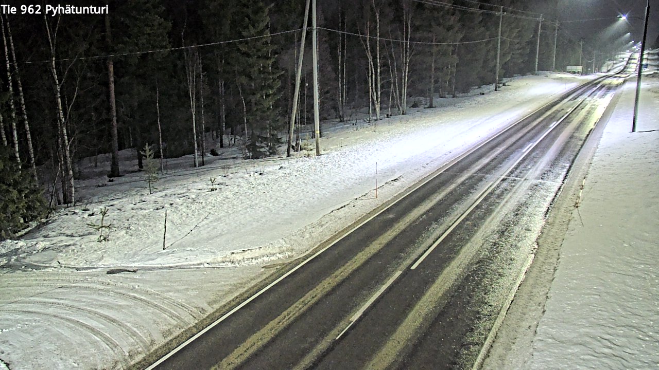 Kelikamerat Kuva Tie 962 Pelkosenniemi Pyhätunturi, Pelkosenniemi, Lappi