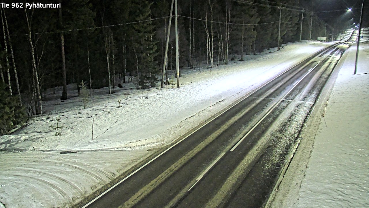 Kelikamerat Kuva Tie 962 Pelkosenniemi Pyhätunturi, Pelkosenniemi, Lappi