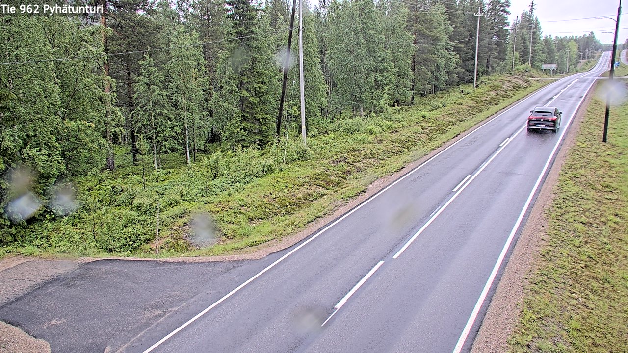 Kelikamerat Kuva Tie 962 Pelkosenniemi Pyhätunturi, Pelkosenniemi, Lappi