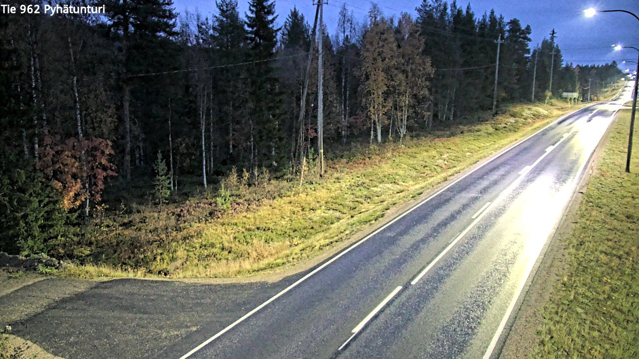 Kelikamerat Kuva Tie 962 Pelkosenniemi Pyhätunturi, Pelkosenniemi, Lappi