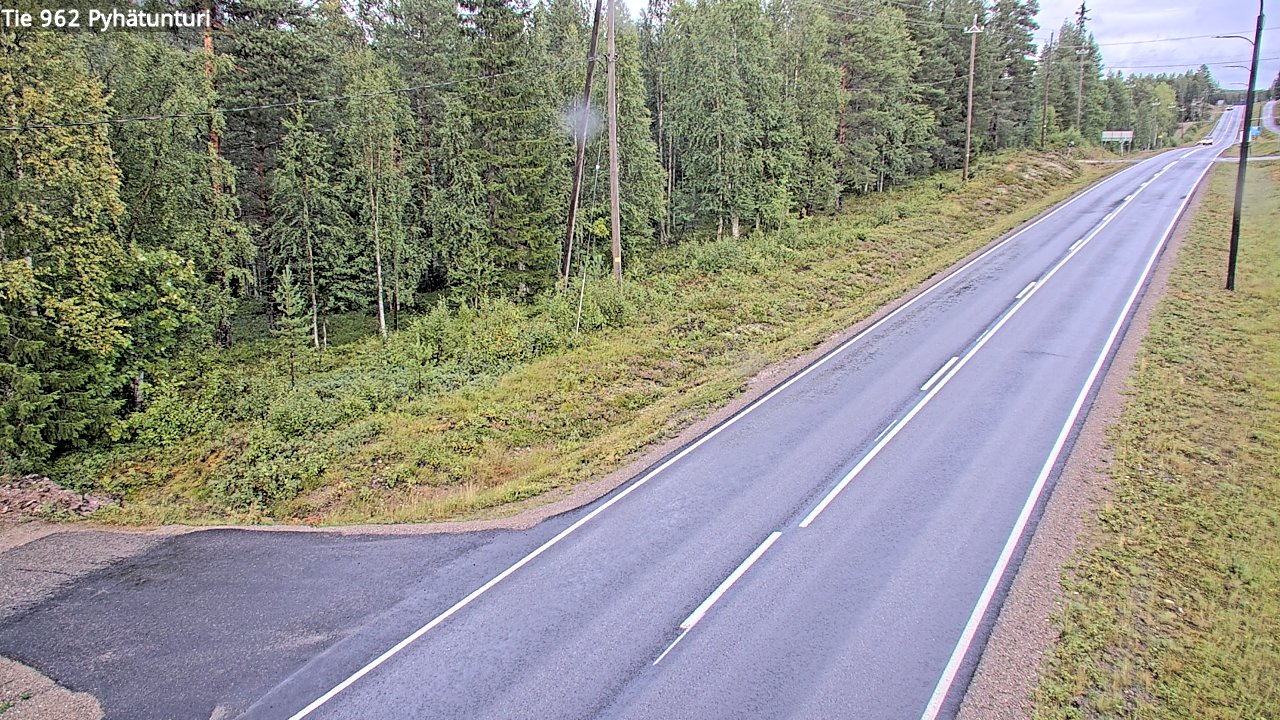 Kelikamerat Kuva Tie 962 Pelkosenniemi Pyhätunturi, Pelkosenniemi, Lappi