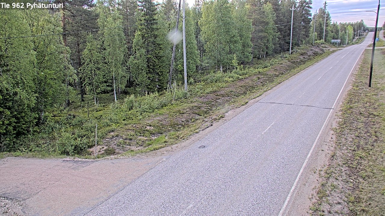 Kelikamerat Kuva Tie 962 Pelkosenniemi Pyhätunturi, Pelkosenniemi, Lappi