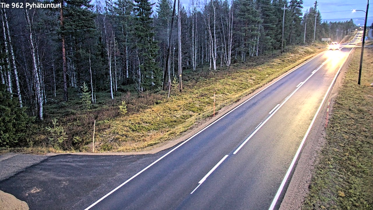 Kelikamerat Kuva Tie 962 Pelkosenniemi Pyhätunturi, Pelkosenniemi, Lappi