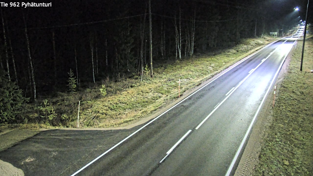 Kelikamerat Kuva Tie 962 Pelkosenniemi Pyhätunturi, Pelkosenniemi, Lappi