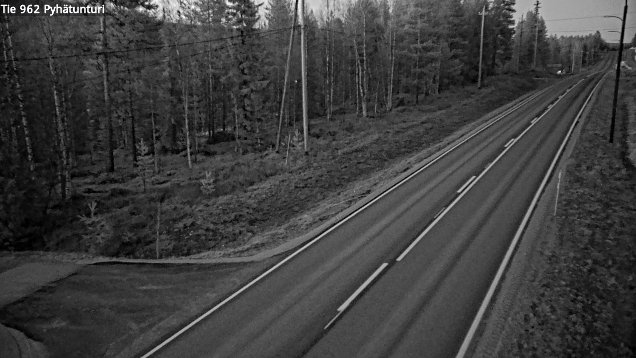 Kelikamerat Kuva Tie 962 Pelkosenniemi Pyhätunturi, Pelkosenniemi, Lappi
