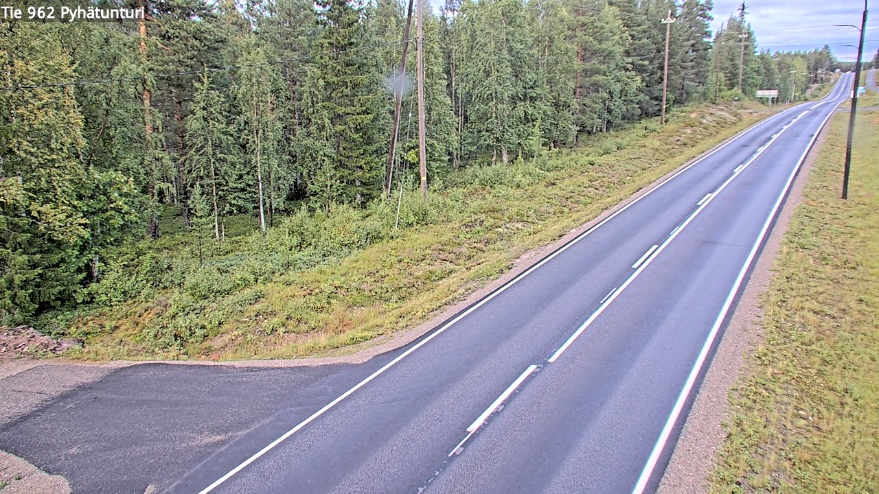Kelikamerat Kuva Tie 962 Pelkosenniemi Pyhätunturi, Pelkosenniemi, Lappi