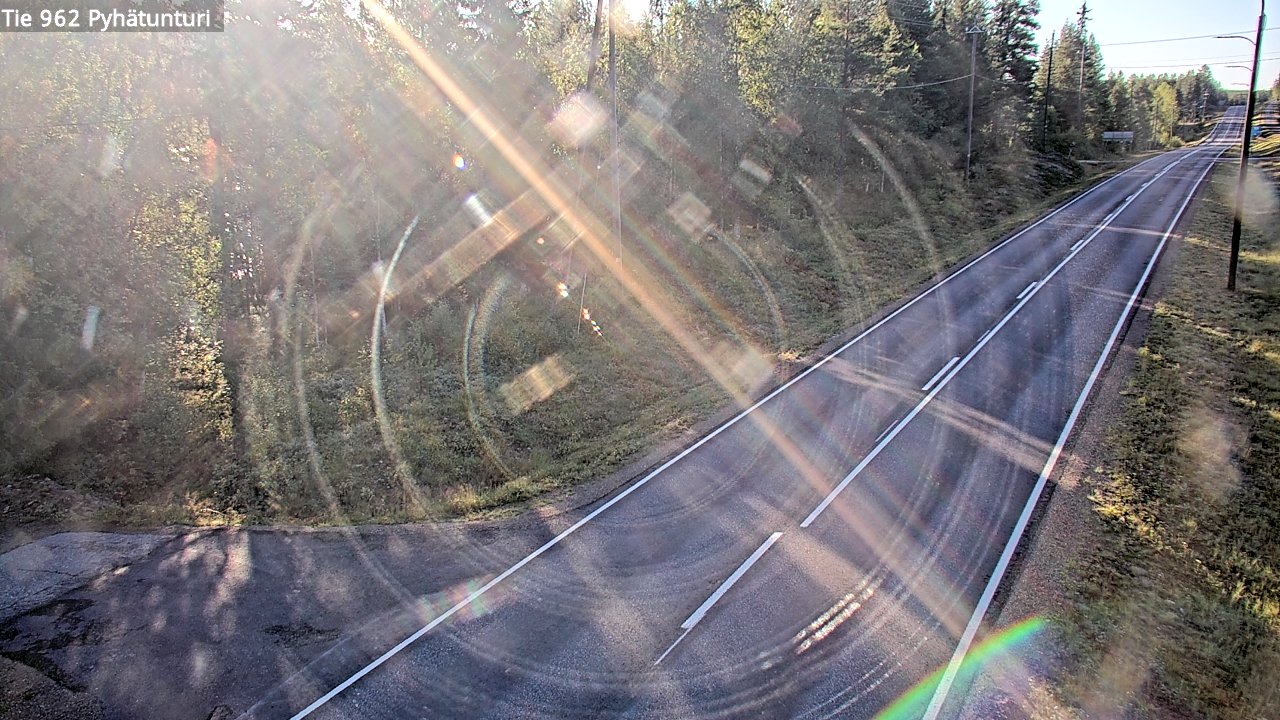 Kelikamerat Kuva Tie 962 Pelkosenniemi Pyhätunturi, Pelkosenniemi, Lappi