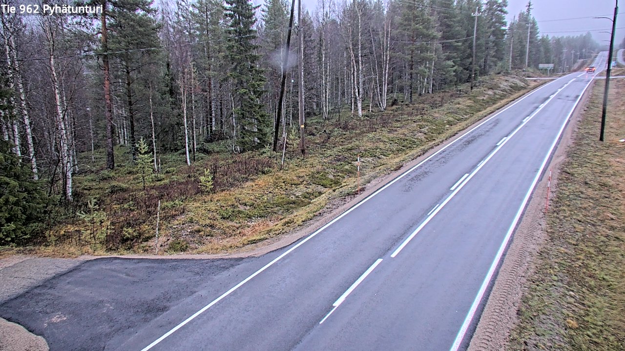 Kelikamerat Kuva Tie 962 Pelkosenniemi Pyhätunturi, Pelkosenniemi, Lappi