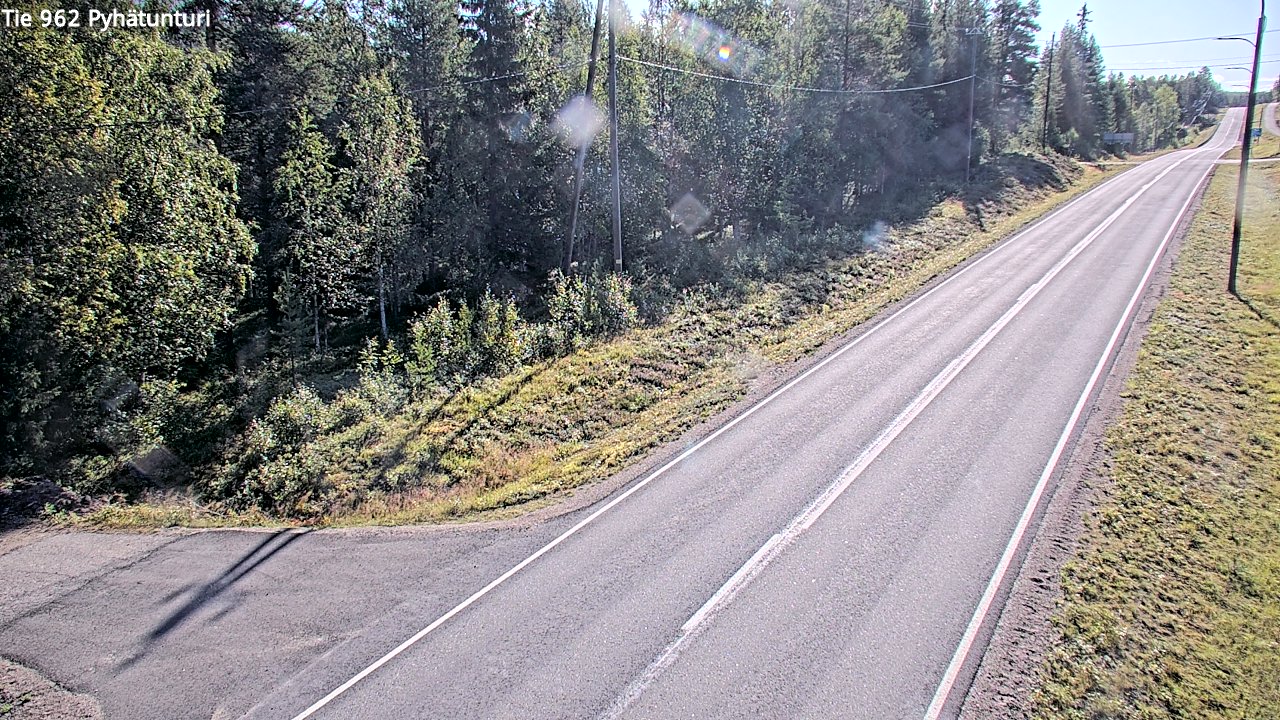 Kelikamerat Kuva Tie 962 Pelkosenniemi Pyhätunturi, Pelkosenniemi, Lappi