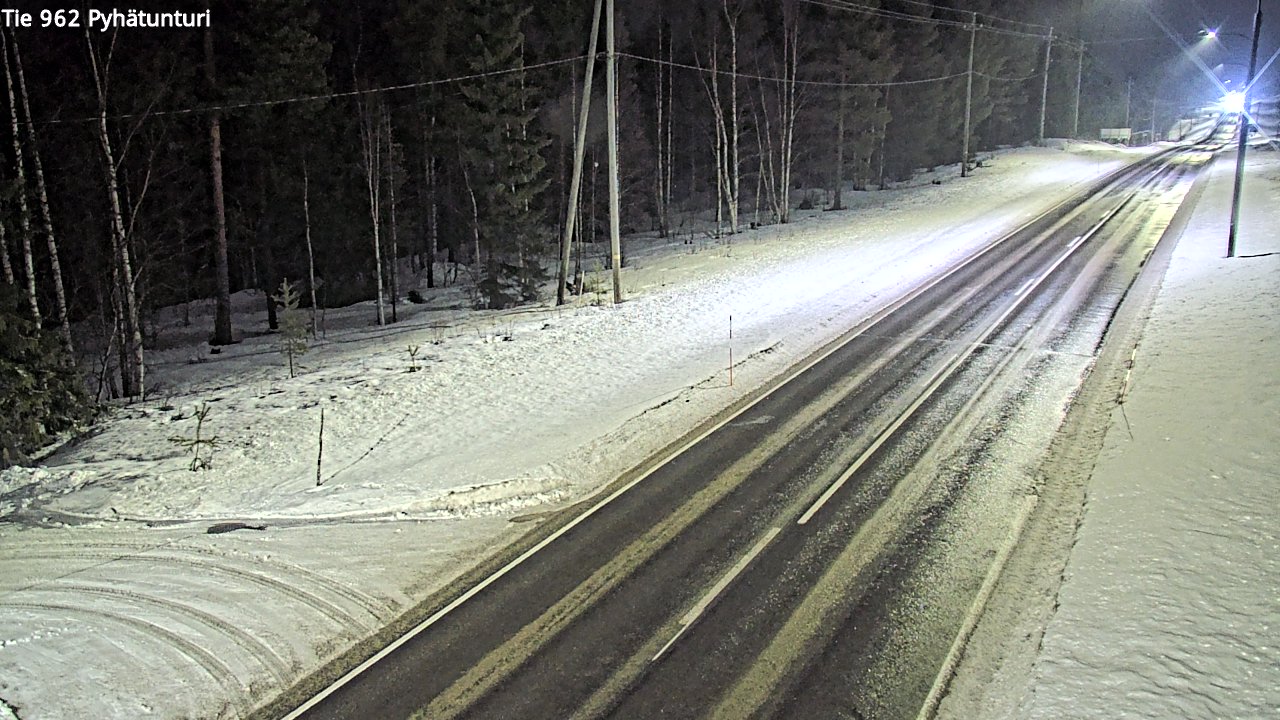 Kelikamerat Kuva Tie 962 Pelkosenniemi Pyhätunturi, Pelkosenniemi, Lappi