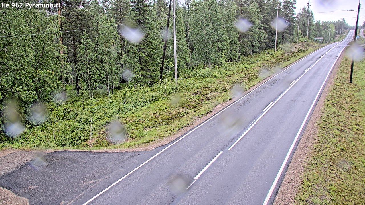 Kelikamerat Kuva Tie 962 Pelkosenniemi Pyhätunturi, Pelkosenniemi, Lappi