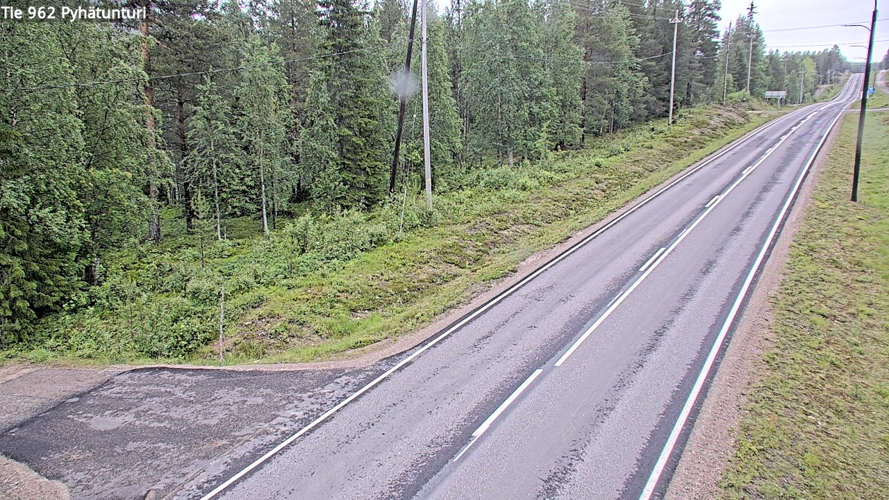 Kelikamerat Kuva Tie 962 Pelkosenniemi Pyhätunturi, Pelkosenniemi, Lappi