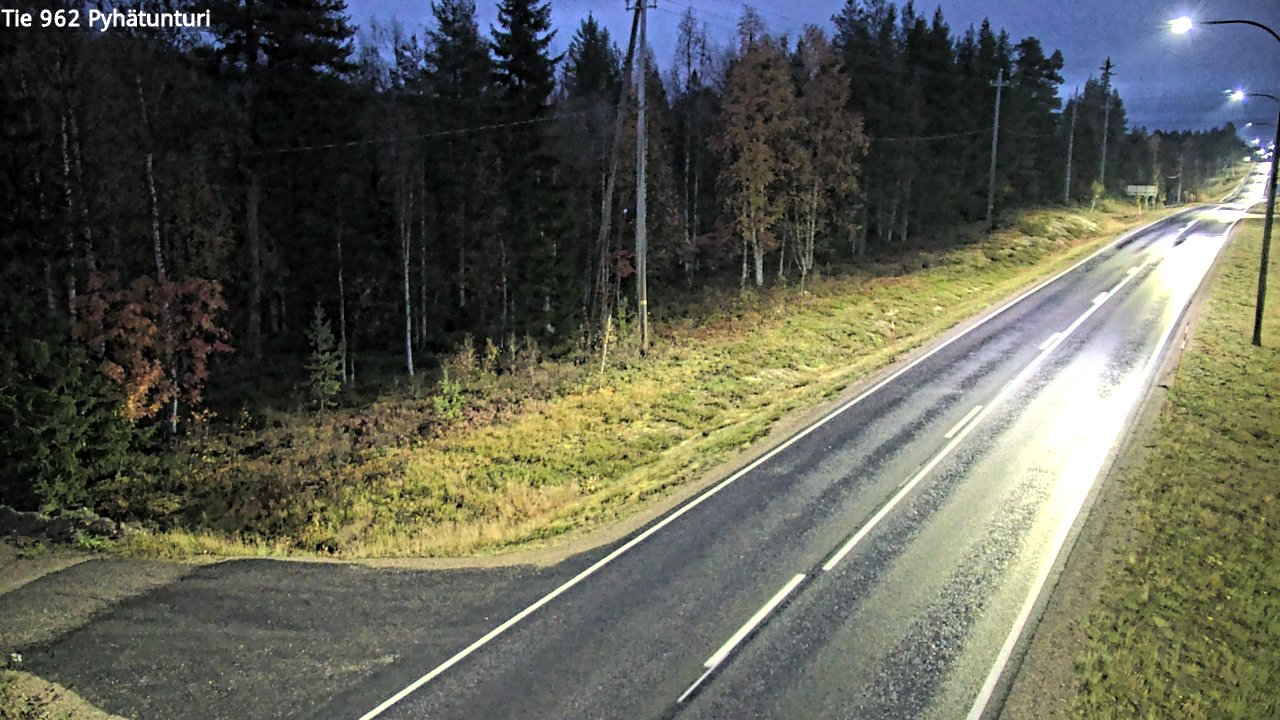 Kelikamerat Kuva Tie 962 Pelkosenniemi Pyhätunturi, Pelkosenniemi, Lappi