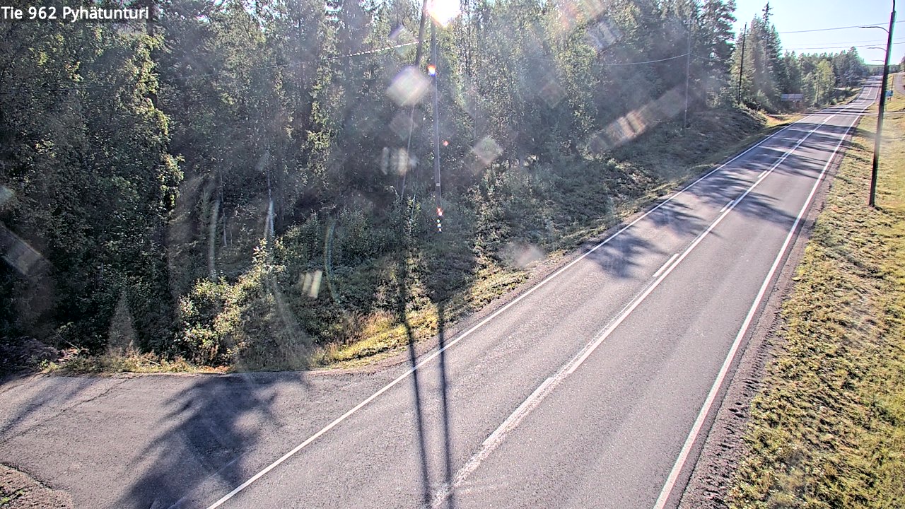 Kelikamerat Kuva Tie 962 Pelkosenniemi Pyhätunturi, Pelkosenniemi, Lappi