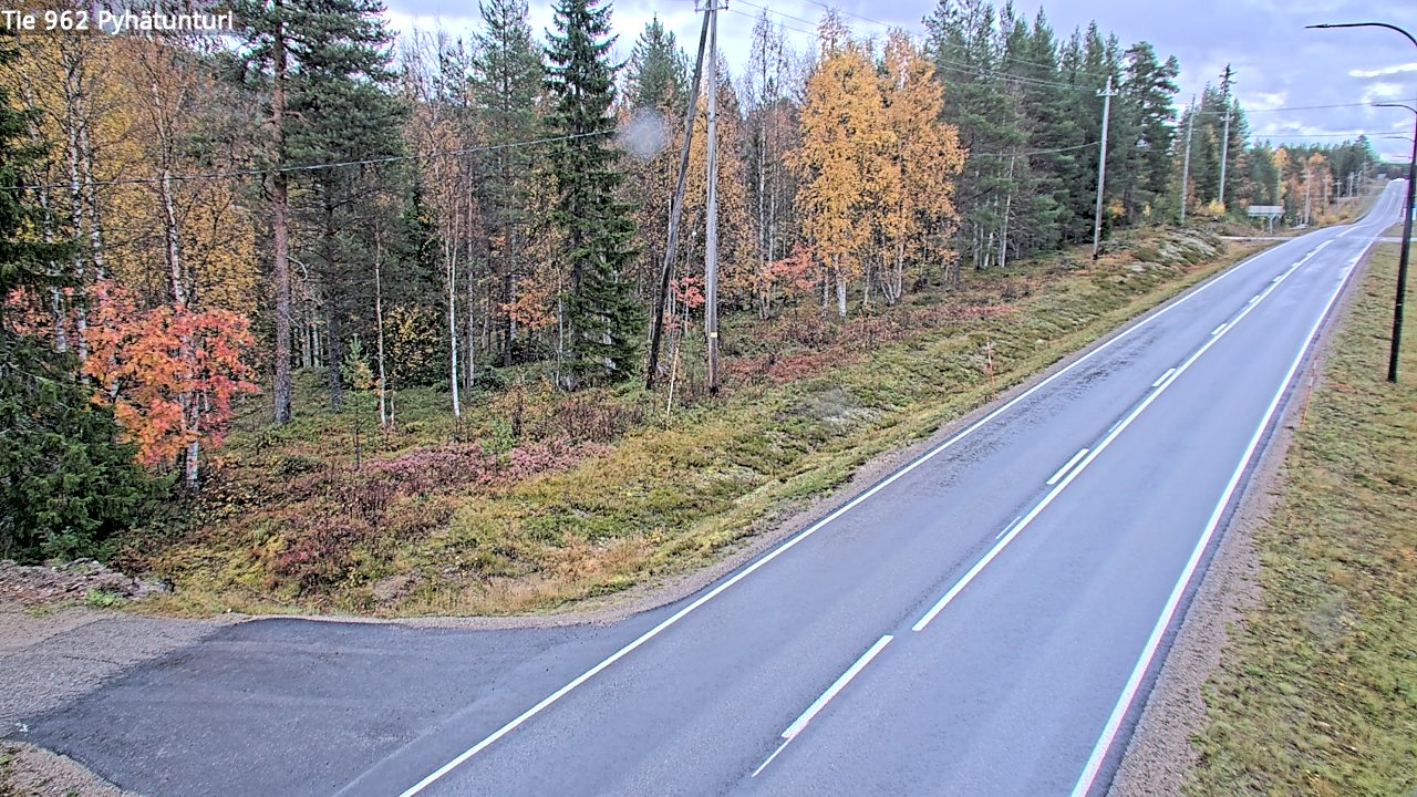 Kelikamerat Kuva Tie 962 Pelkosenniemi Pyhätunturi, Pelkosenniemi, Lappi