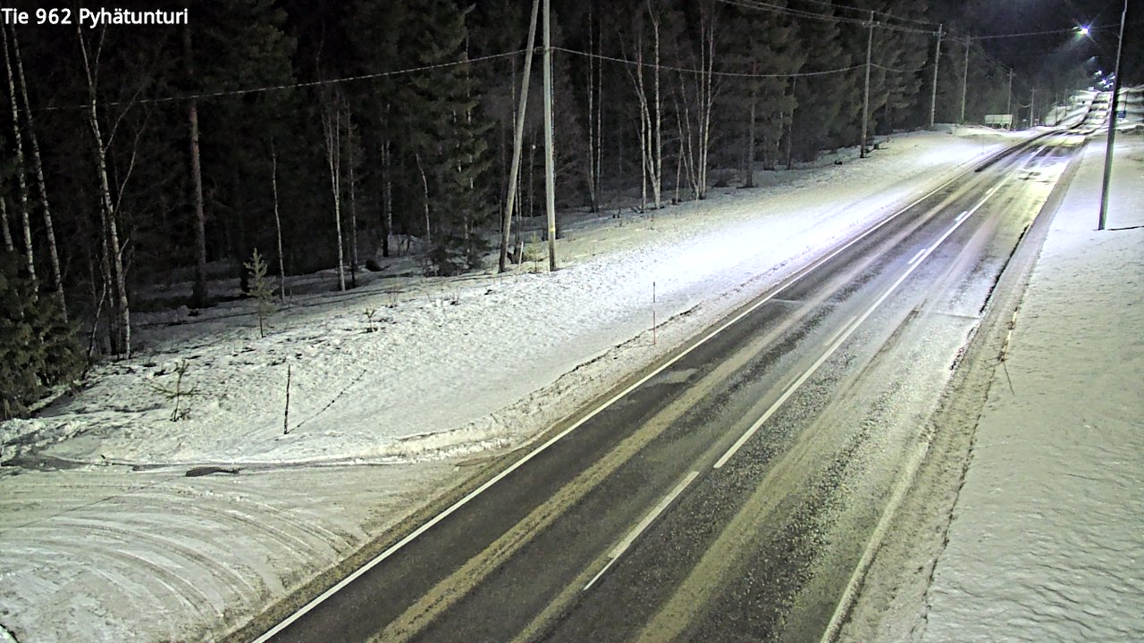 Kelikamerat Kuva Tie 962 Pelkosenniemi Pyhätunturi, Pelkosenniemi, Lappi