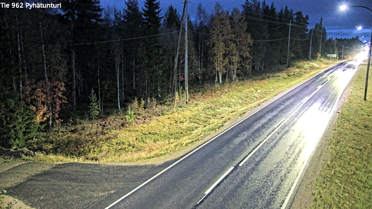 Kelikamerat Kuva Tie 962 Pelkosenniemi Pyhätunturi, Pelkosenniemi, Lappi